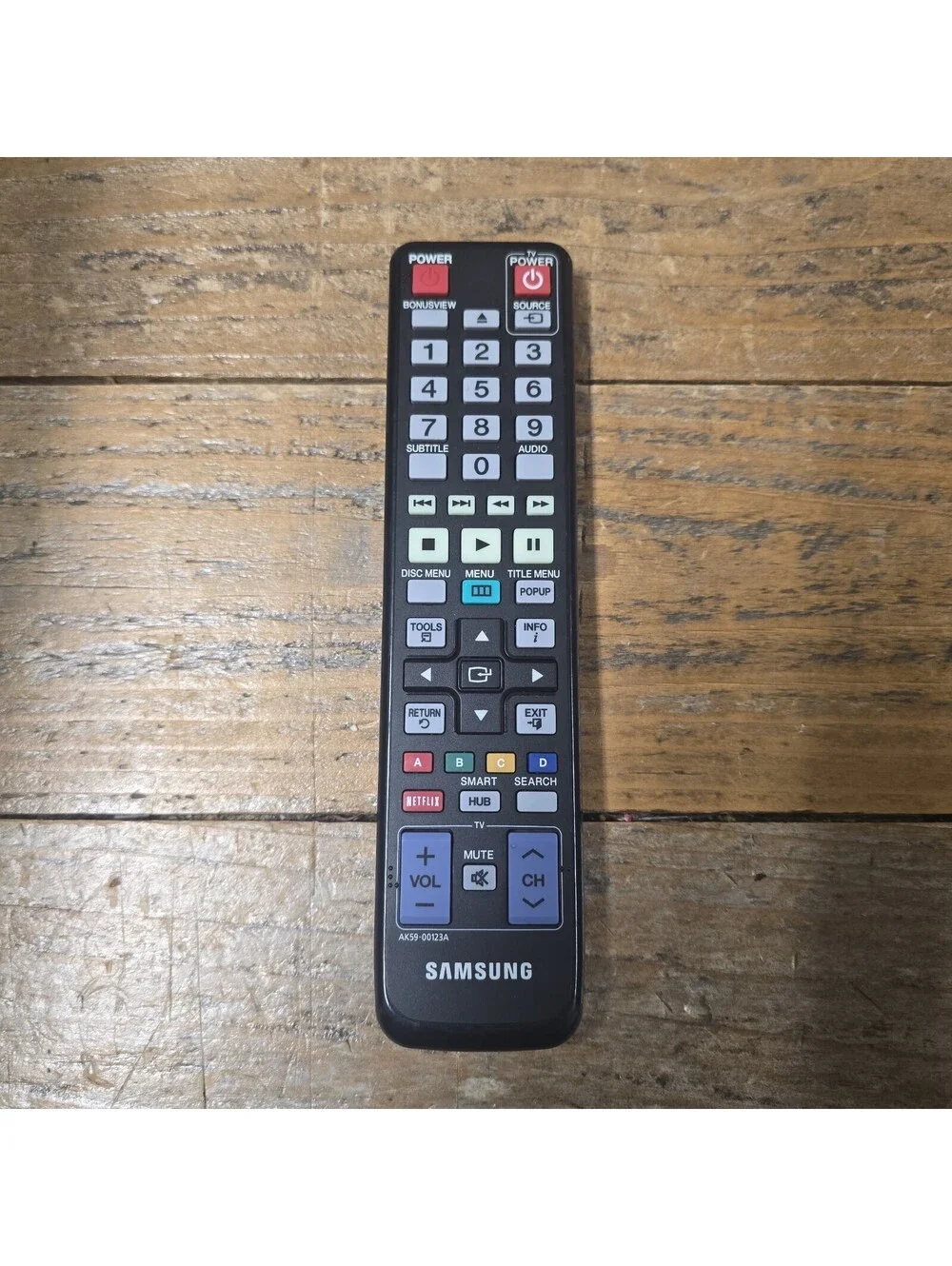 Samsung AK59-00123A Remote Control For BD-D6100 BD-D6700 BD-D5490 BD-D5500